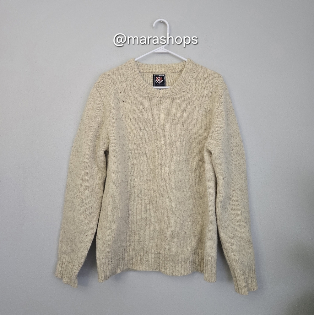 Wallace & Barnes Wool Heather Crewneck Sweater - Picture 2 of 6